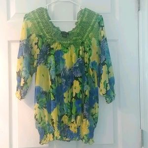 Size L Sheer Top
